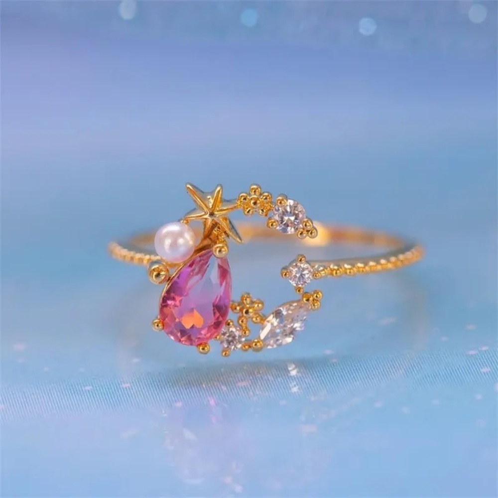 Pink Moon ring
